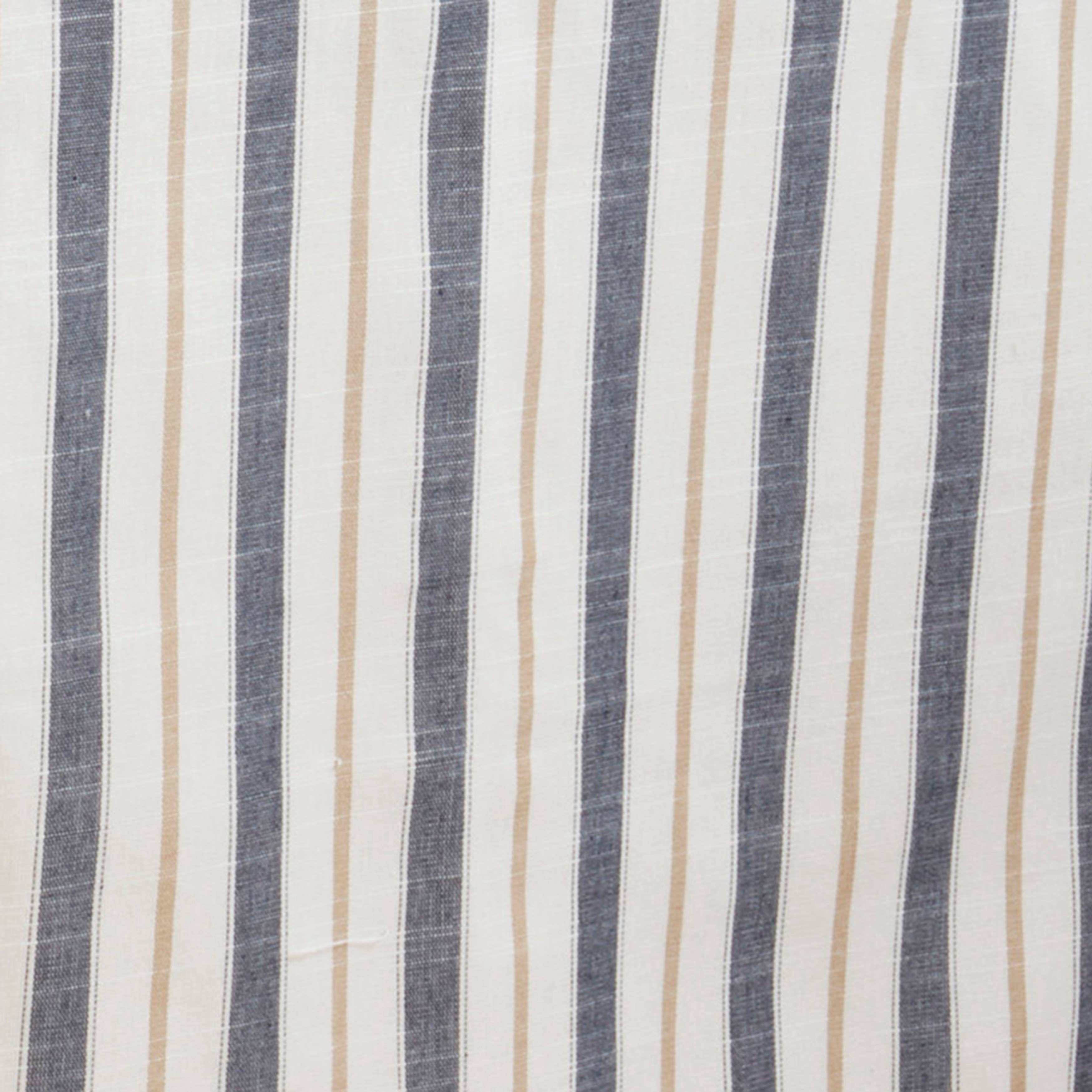 Blue Modern Striped Tablecloth for wholesale on Faire5