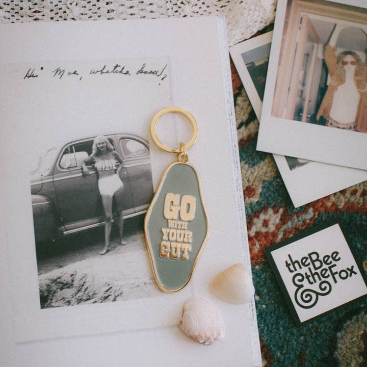 The Bee & The Fox - Wholesale Keychain - Women's - Keychain | Go With Your Gut