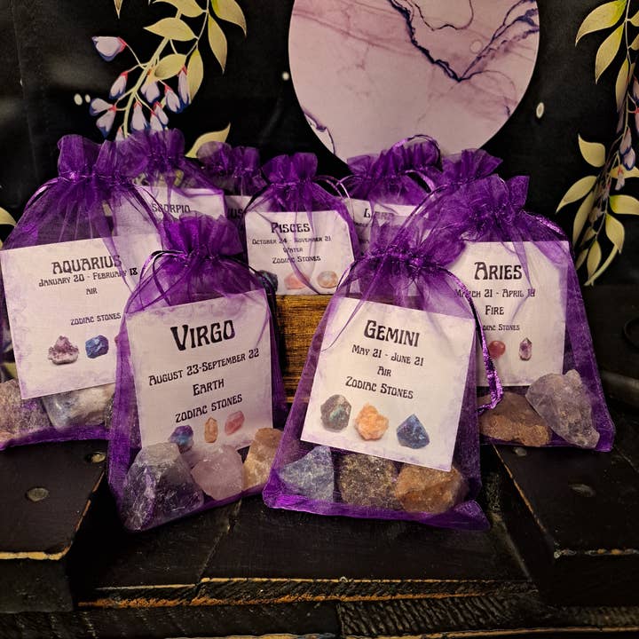 Zodiac Bags for wholesale by The Mystical Hollow