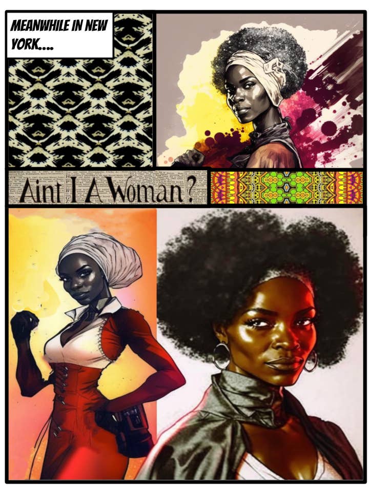 Tirage artistique Sojourner Ain't I pour la vente par Blacartistry