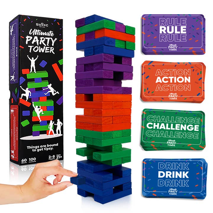 Ultimate Party Tower™ Game for wholesale by Swooc Games