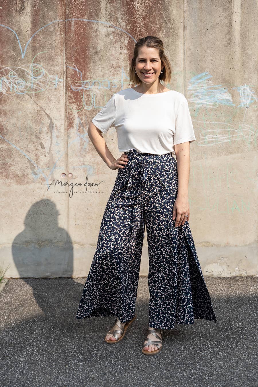 Eglantine et Zoé - Wholesale Stofrol - Atlantisch blauwe viscosestof van keperstof7