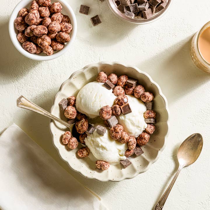 Karma Wellness Kitchen - Vente Friandises enrobées de chocolat - Graines de nénuphar soufflées - Chocolat - En-cas5