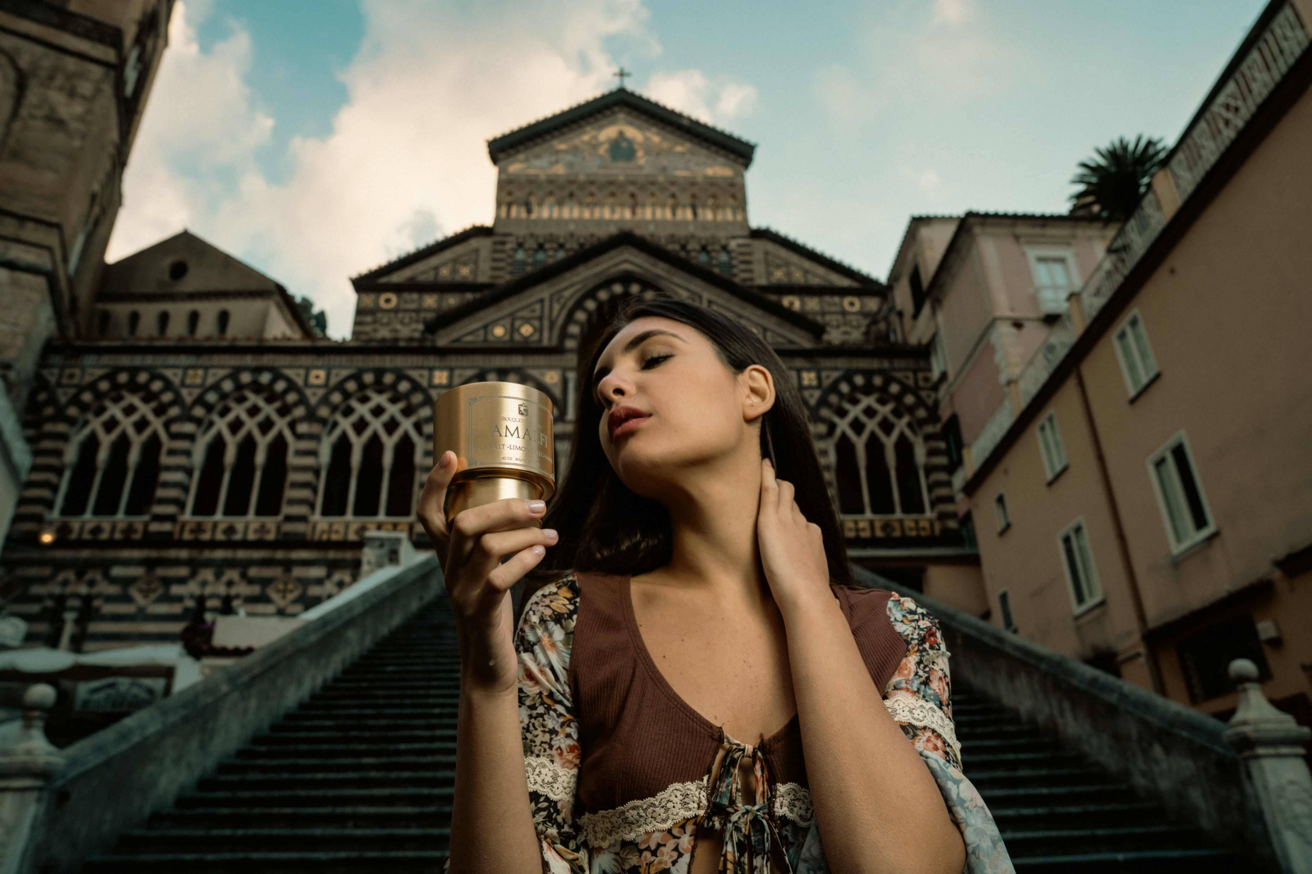 BouquetItaliano – wholesale Jar/filled candle – Amalfi Luxury Scented Candle – Italian Coastal Inspired25