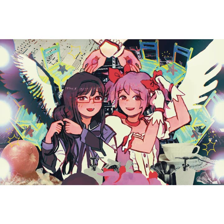 Meguca Homumado Print for wholesale by Lycheemeadow