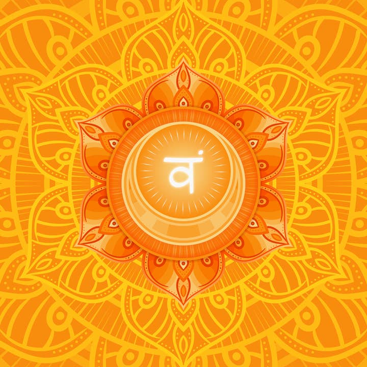 Painel de chakra 20x20 cm em tela por atacado de Tra Cielo e Terra