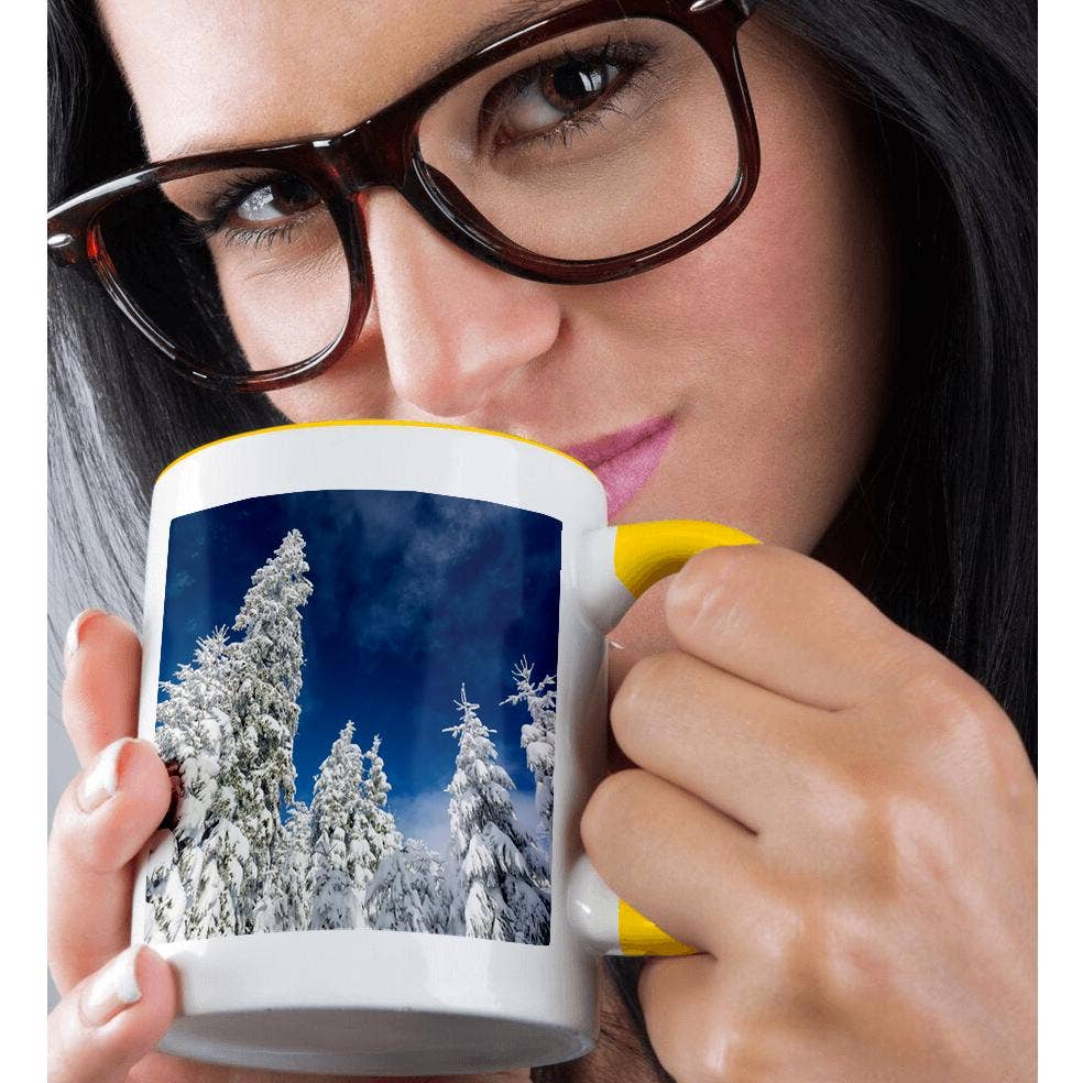 3dRose – wholesale Coffee mug – 3dRose, Snowy forest in the NP Bavarian Forest in winter. Bavaria, Germany, Mug1