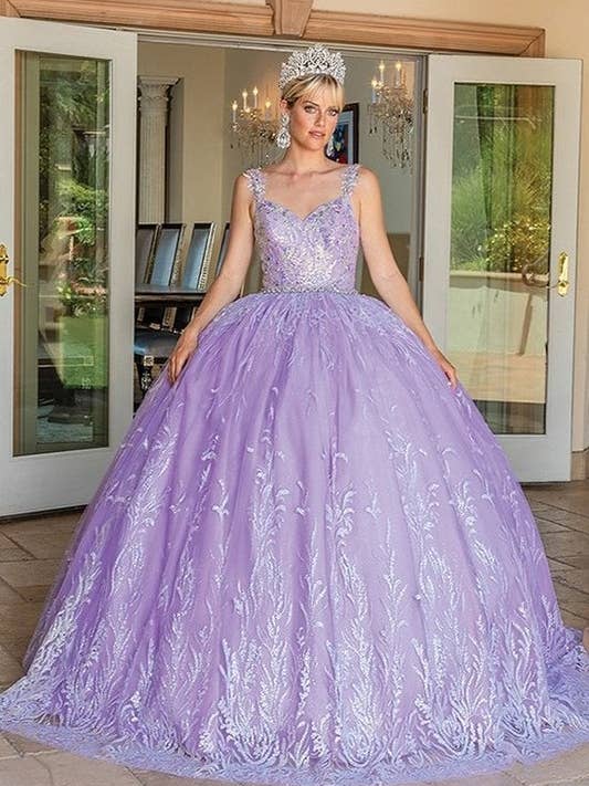 Sobreposição Bordada e Tiara de Quinceañera a Condizer por atacado de Dancing Queen Dress