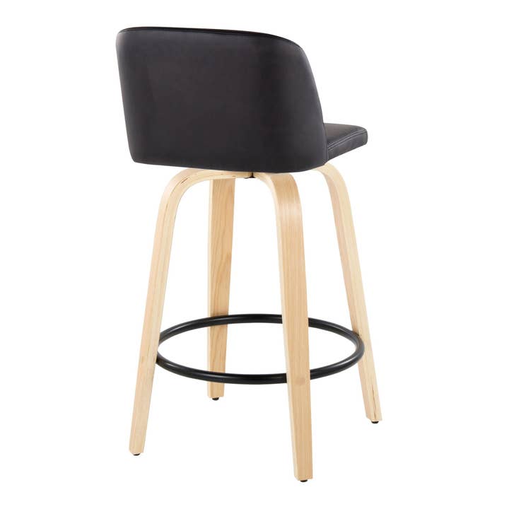 LumiSource and Grandview Gallery - Wholesale Stool - Toriano 26" Fixed Height Counter Stool Q - Set of 262