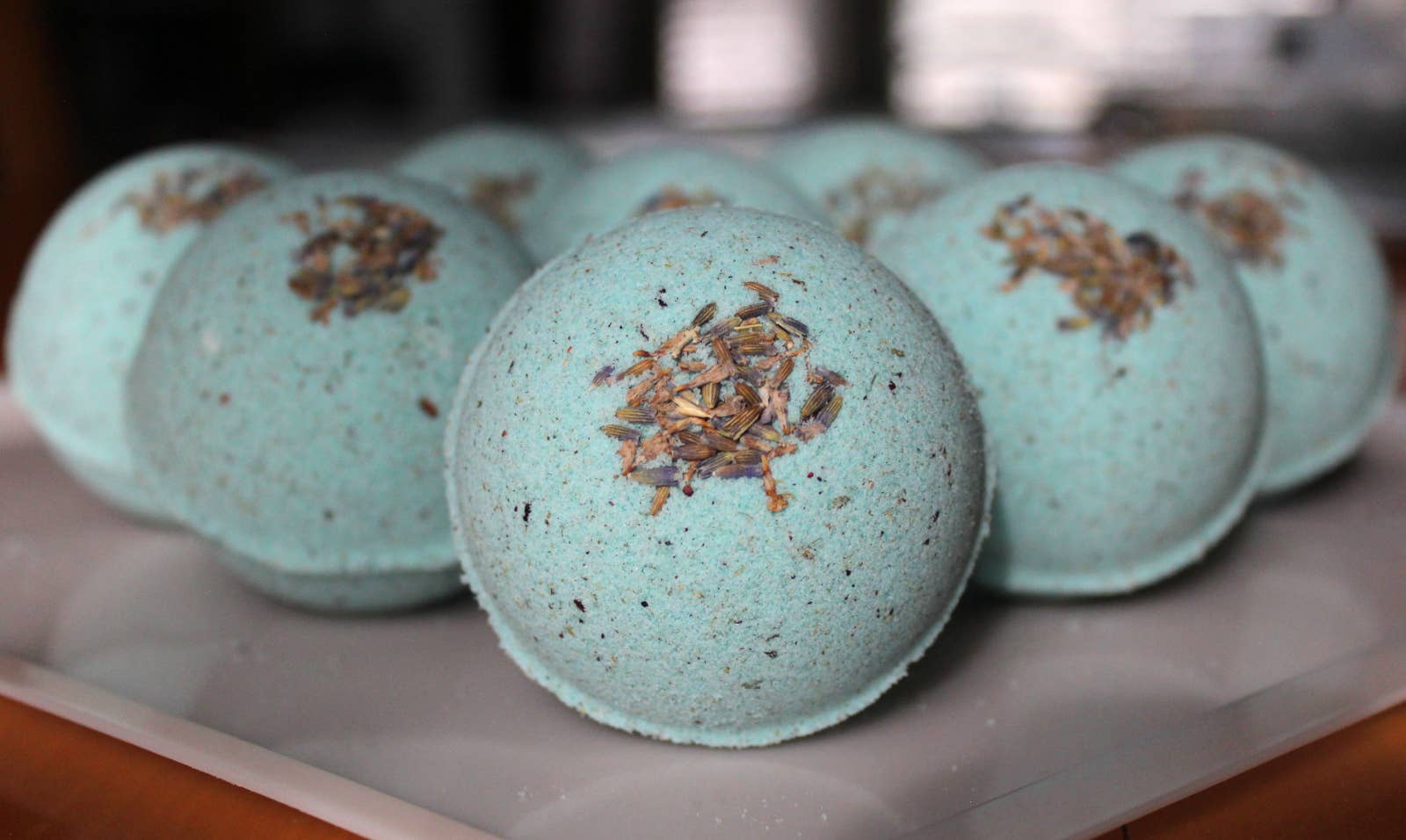 Red Cat Apothecary - Wholesale Bath Bomb/Fizz - Tranquility Ritual Bath Bomb | Milk + Lavender Luxury3