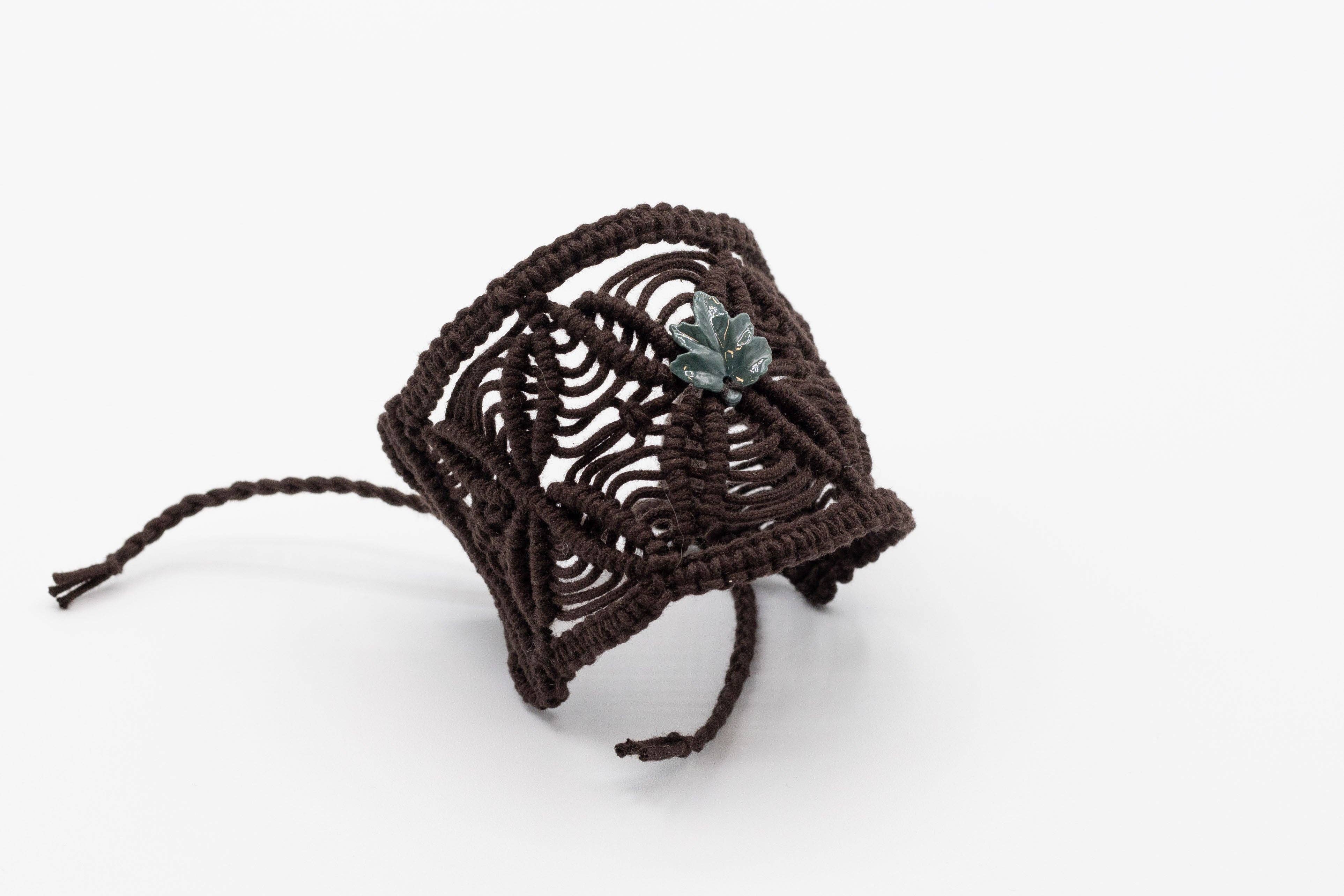 Mhodzi | Seeds of the soul - Wholesale Woven/Braided Bracelet - Forest Bracelet Camélia1