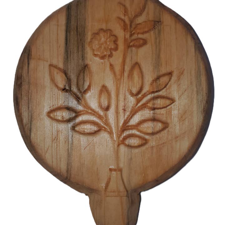 Udskåret Hibiscus Kviste Vægkunst Dekoration for engroshandel hos Skeeter's Row