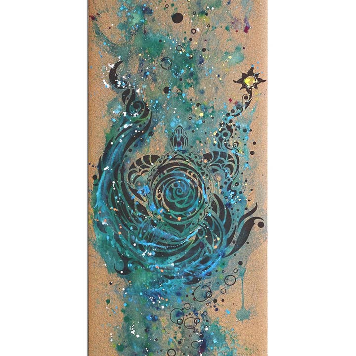 iláSTRATE™ - Wholesale Yoga Mat - Tribute to Keya (Turtle) Cork Yoga Mat2