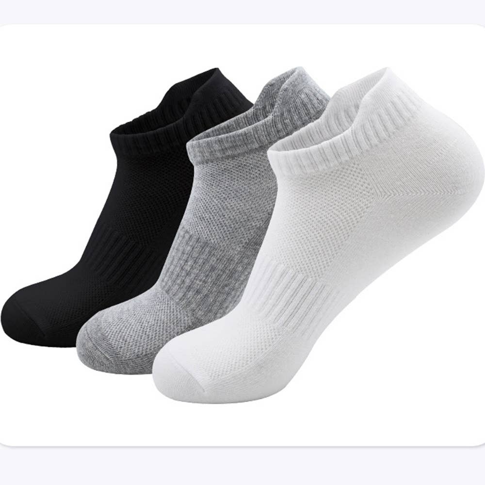Wholesalesir - Wholesale Socks - Unisex - Solid Color Casual Sports Socks3