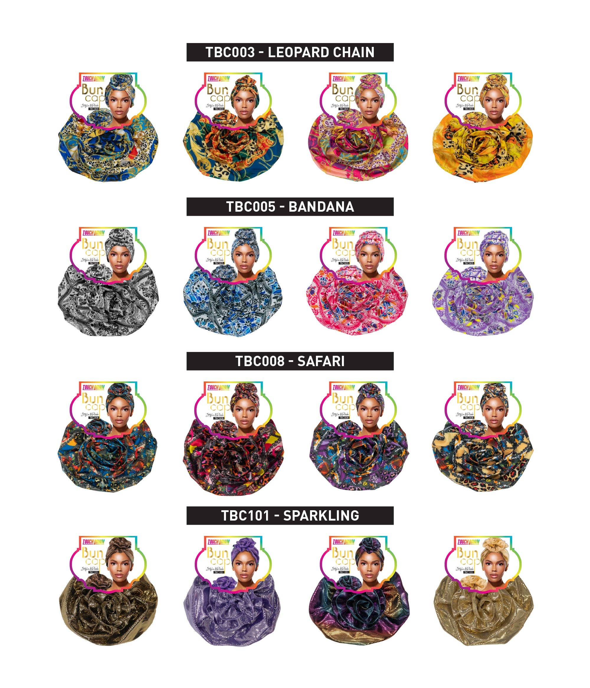 SM Beauty LLC - Wholesale Hair Accessories Set - Women's - TouchUps - Bun Caps5