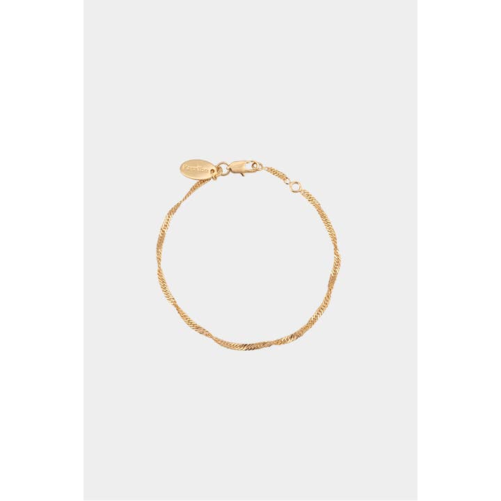 Thin Singapore Bracelet for wholesale by Kara Yoo