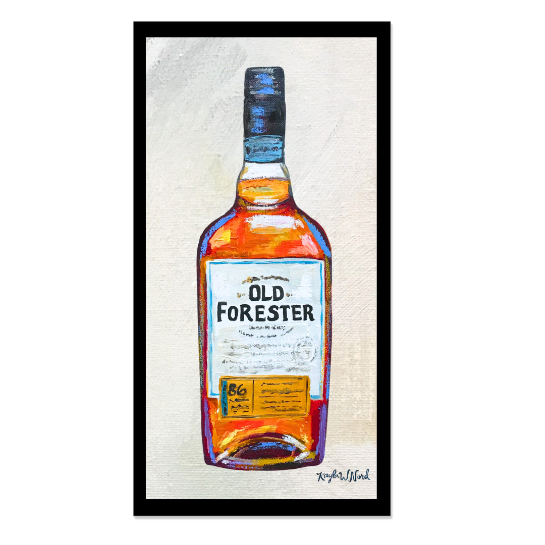 Kayla Weber Art - Wholesale Art Print - "Old Forester" (PRINT)2