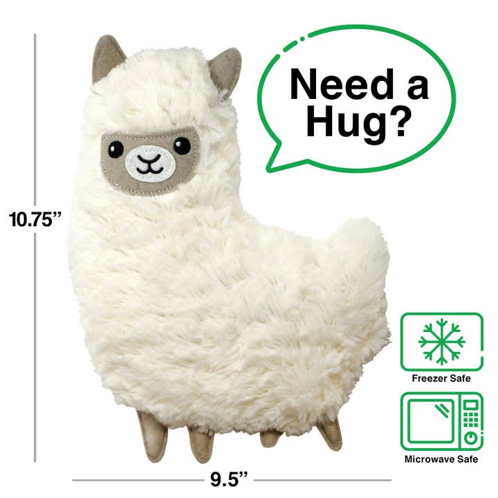 AQUARIUS, GAMAGO, ICUP, & ROCK SAWS by NMR Brands - Wholesale Heating Pad - Huggable Llama Heating Pad & Pillow