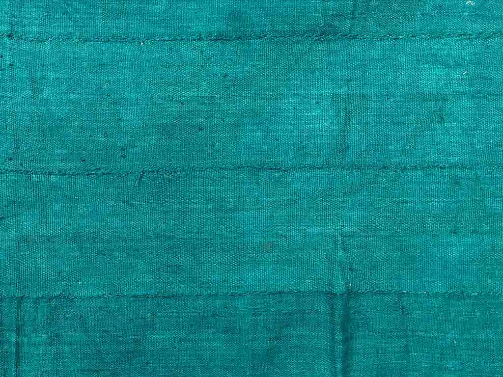 The Niger Bend - Wholesale Tapestry/Textile - Teal homespun cotton Mossi mudcloth textile cloth2