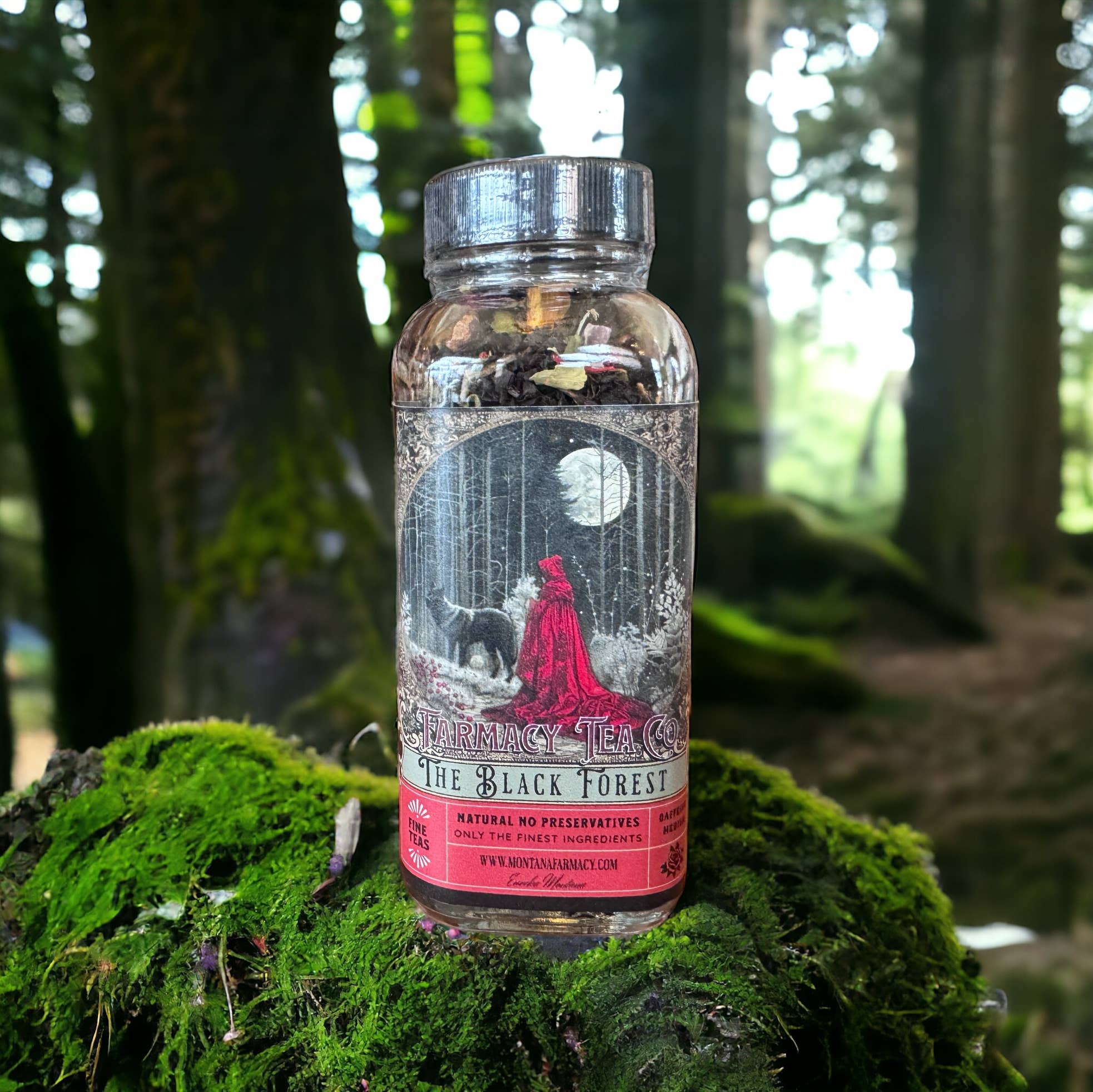 Montana Farmacy - Venta al por mayor Tés a granel - Bosque Negro profundo encantador Vintage Victoriano Academia Oscura Té7