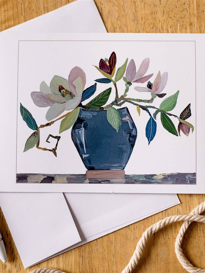 Japanese Magnolia Print for wholesale by Rachel Cordaro