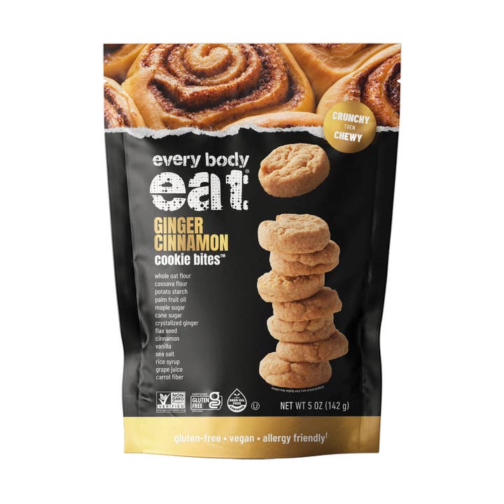 Ginger Cinnamon Cookie Bites 5.0oz for wholesale by Every Body Eat®