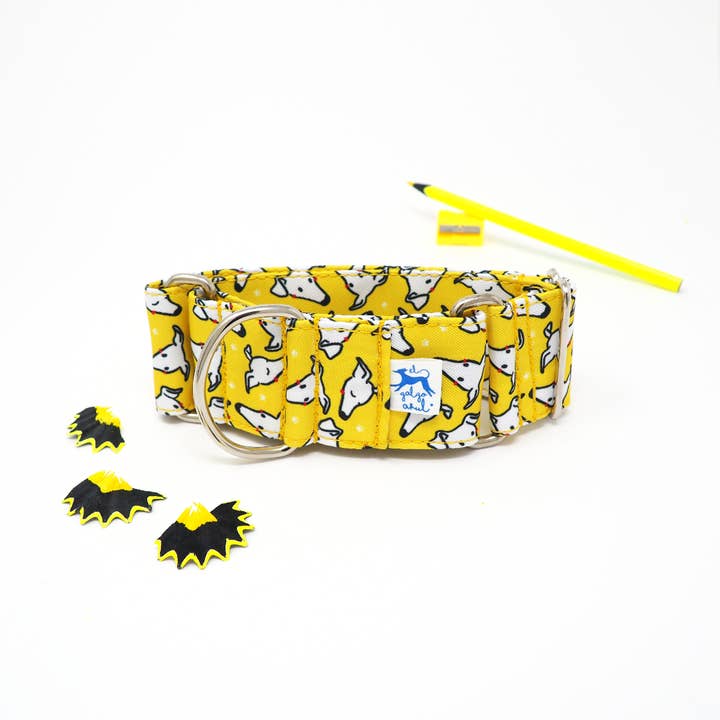 Caralápiz gul martingal halsband för wholesale av El galgo azul