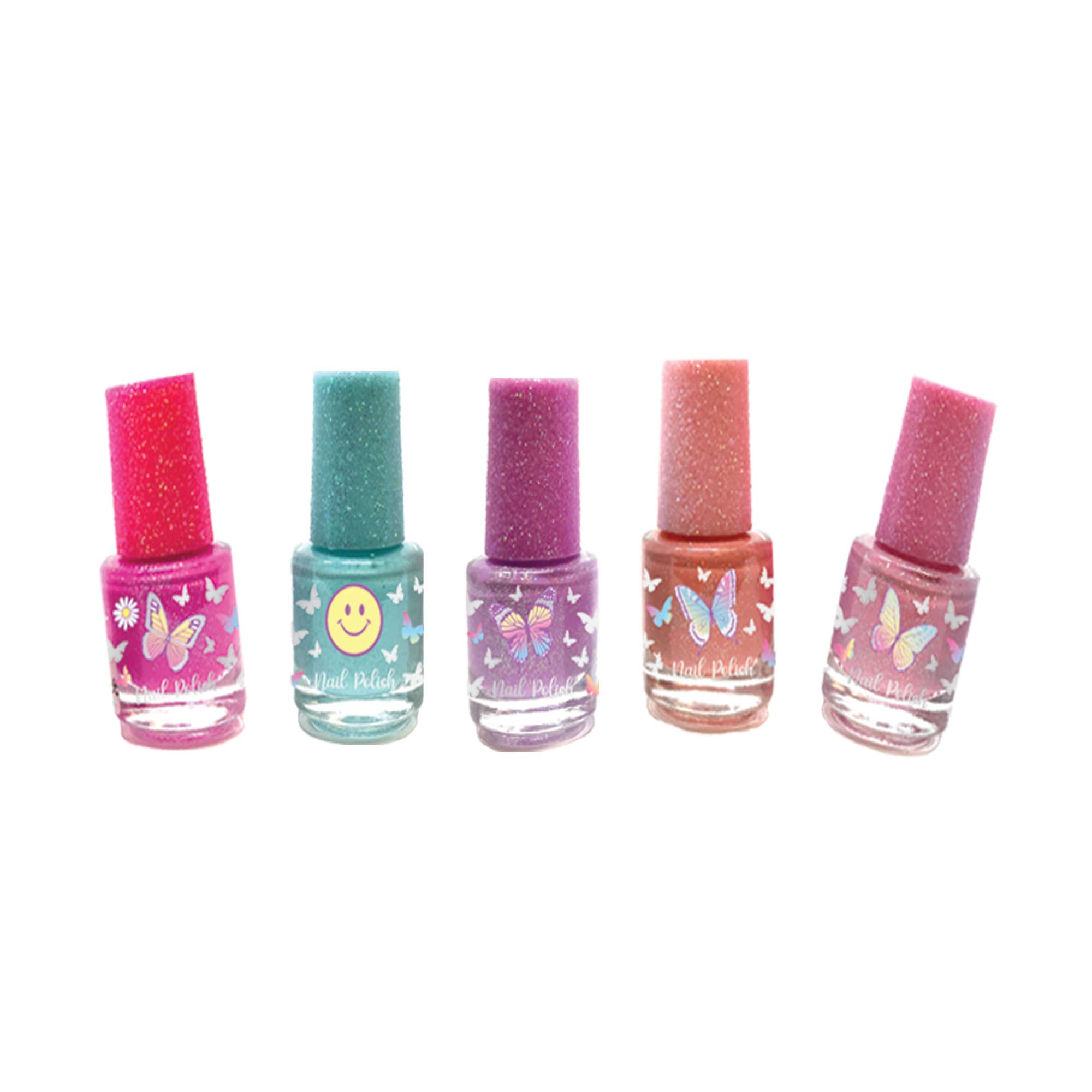Hot Focus, Inc. - Wholesale Nail Polish - Kids - 5 Day Nail Polish, Tie Dye Butterfly1