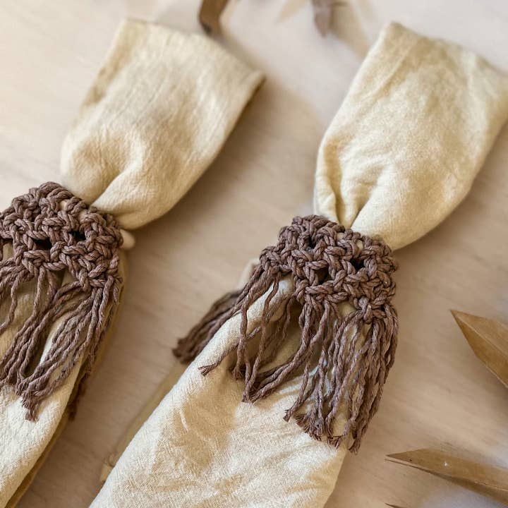 Herbert Eudora - Wholesale Napkin Ring - BIRDIE fringe napkin ring1