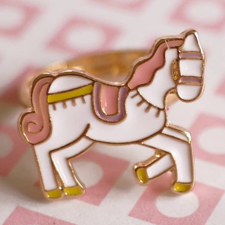 Bague licorne pastel pour la vente par Lauren Hinkley Australia