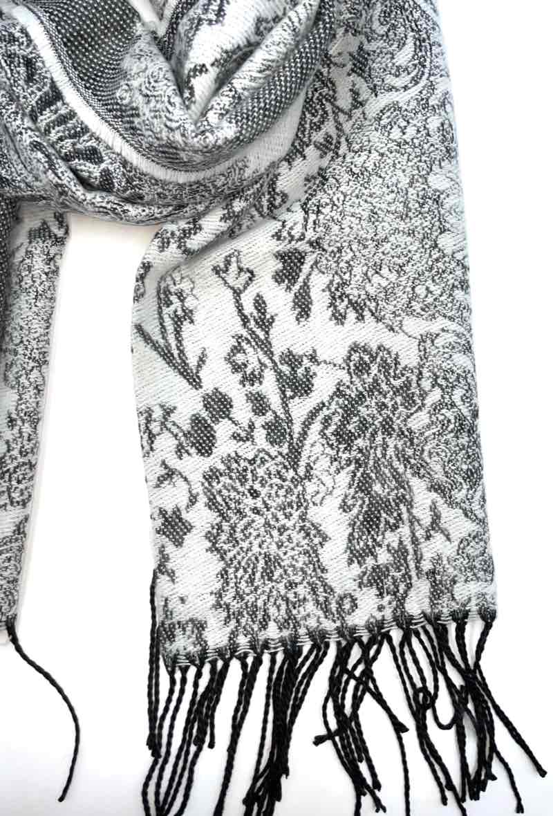 LINETA - Wholesale Scarf - Women's - Fringe scarf5