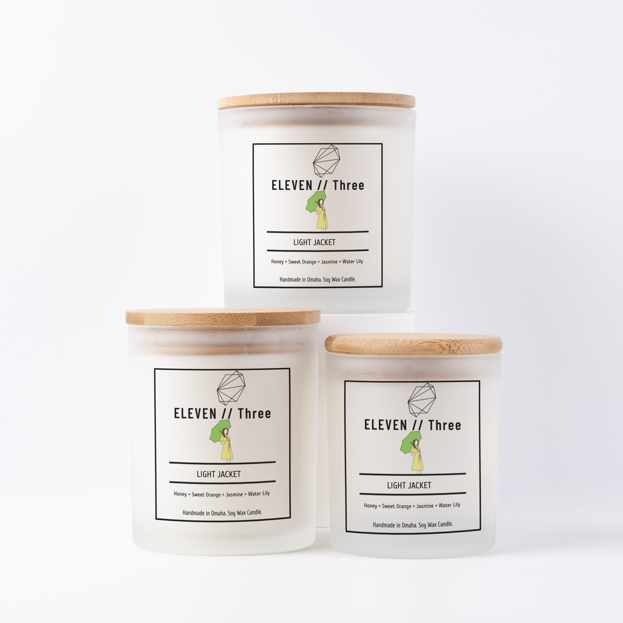 ELEVEN//Three - Wholesale Jar/Filled Candle - LIGHT JACKET1