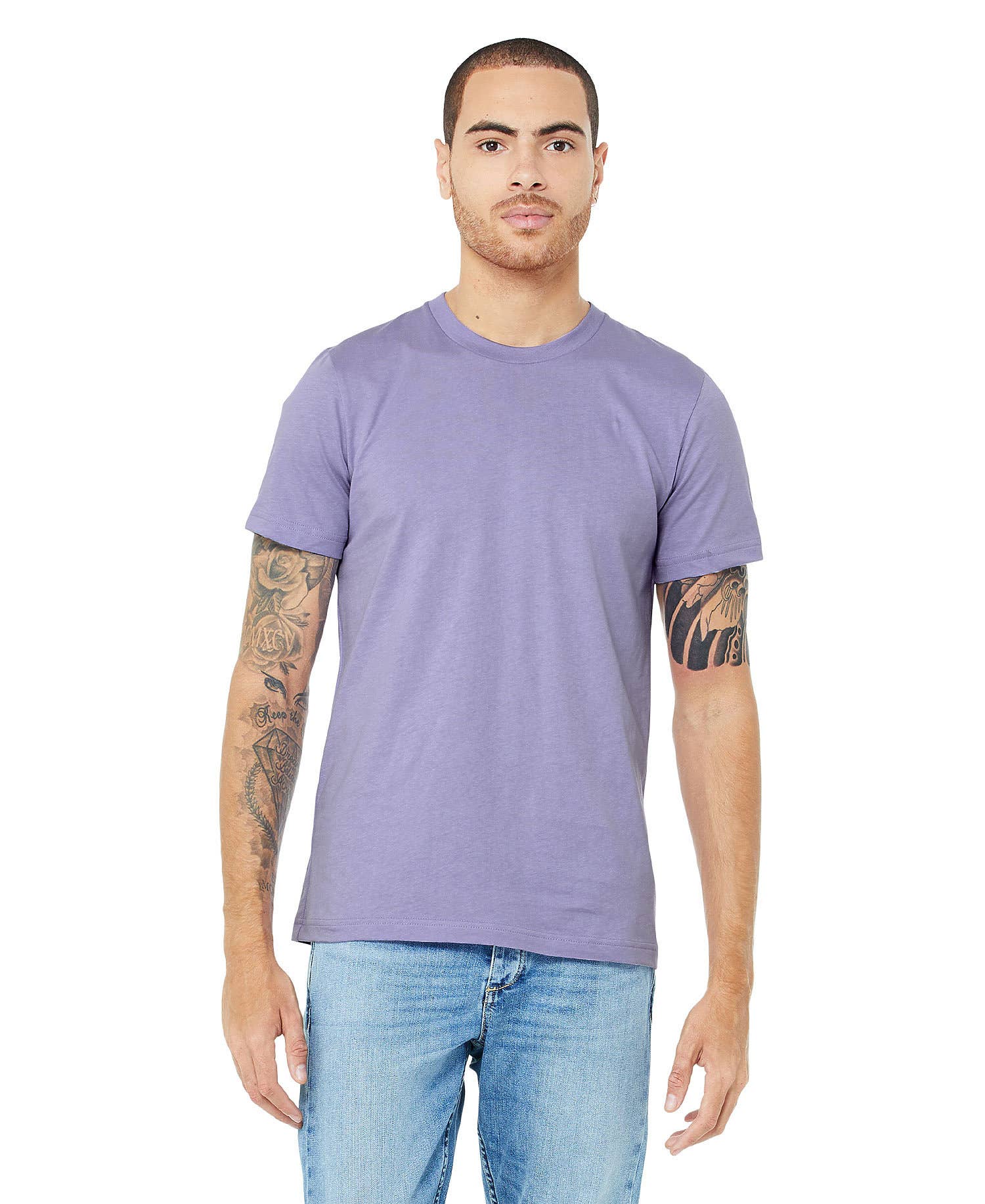 Print The Dream – Großhandel T-Shirt – Herren – Bella Canvas 3001 T-Shirt, unifarbene, weiche Unisex-Shirts14