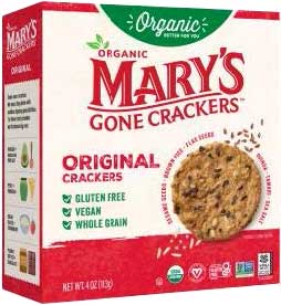 Hudson Meat Company - Wholesale Crackers - CRACKER ORIGINAL GF - MARYS GONE CKRS