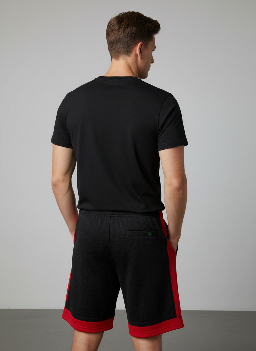 Lime Tree Clothing Inc. - Vendita all'ingrosso Completo sportivo - Uomo - Pantaloncini da basket uomo con tasche profonde – vestibilità comoda7