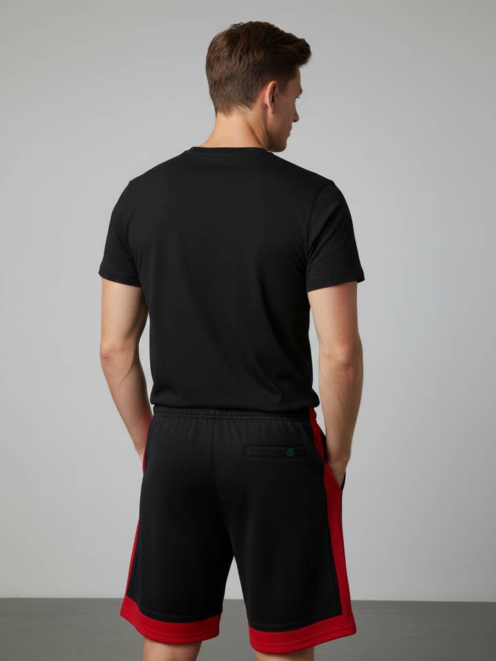 Lime Tree Clothing Inc. - Vendita all'ingrosso Completo sportivo - Uomo - Pantaloncini da basket uomo con tasche profonde – vestibilità comoda7