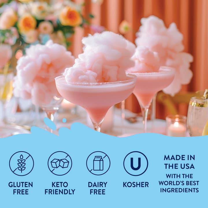 Jordan's Skinny Mixes - Wholesale Cocktail Mix/Syrup - Sugar Free Cotton Candy Syrup4