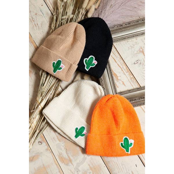 JOSSLYN by wall to wall – Großhandel Beanie – Damen – KAKTUS-BEANIE-MÜTZEN | 40BN9012