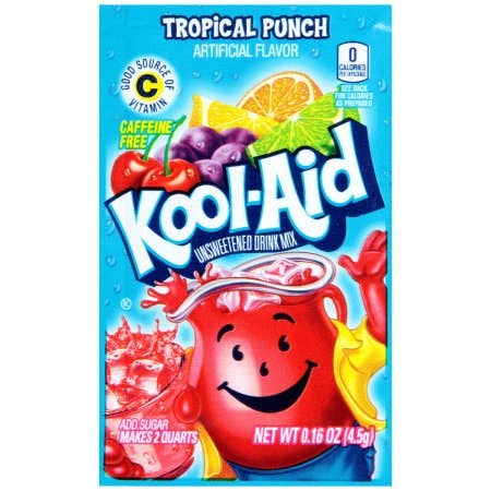 iSweet.ca - Vente Jus de fruits - Kool-Aid Non Sucré 2QT - Punch Tropical0