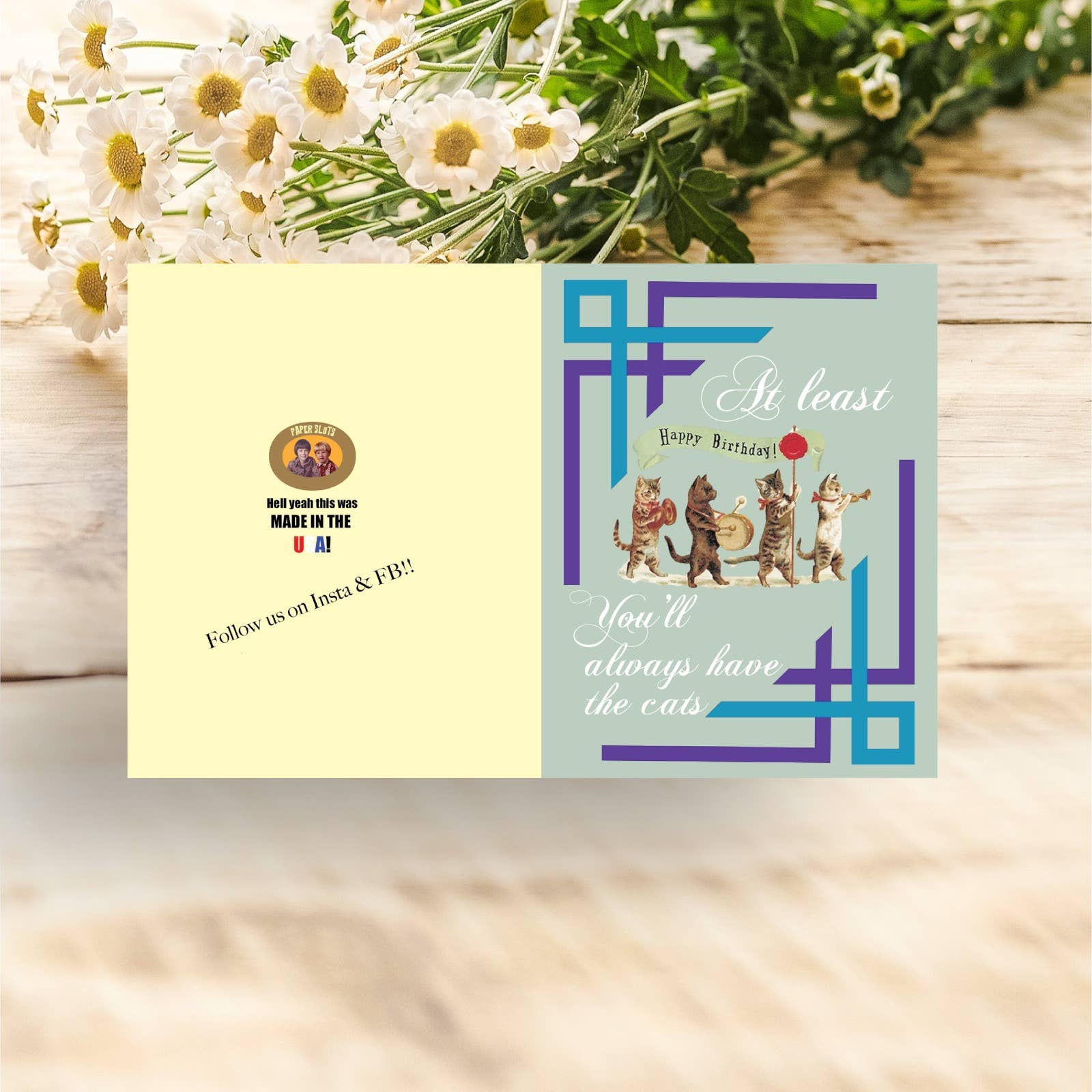 Paper Sluts – wholesale Birthday card – At Least1