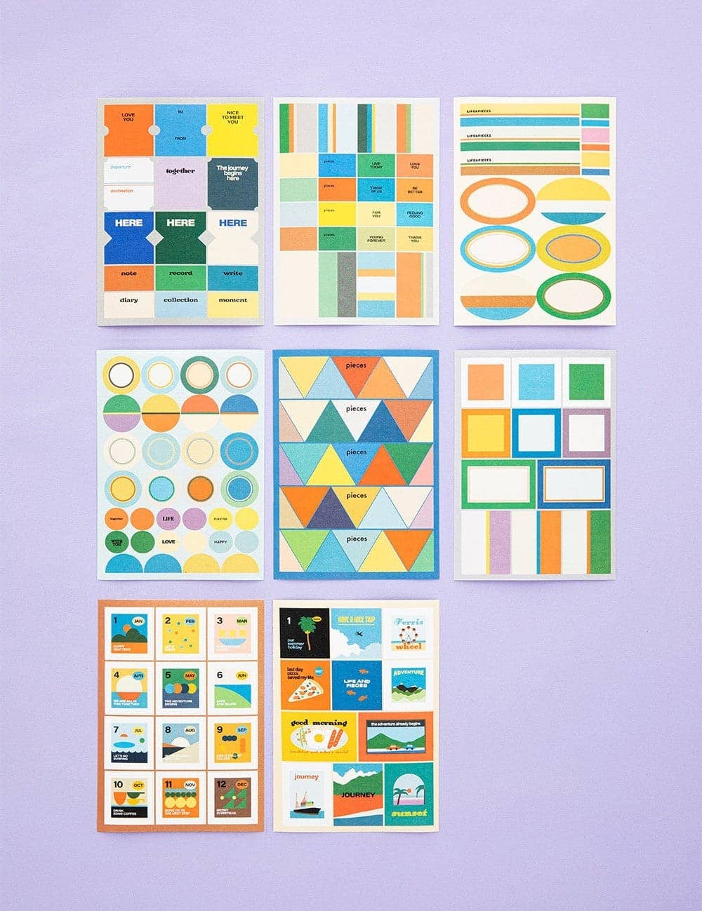 Notable Designs (UK) - Wholesale Sticker - Livework Life & Pieces Sticker Collection0