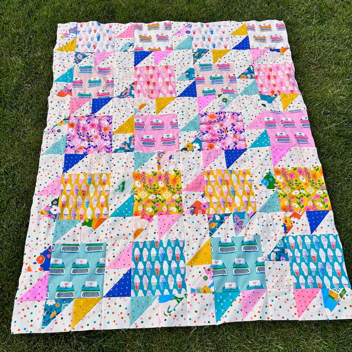 AllisonRamsing.com - Wholesale Craft Supplies - Layer Cake Bear Paws Quilt Pattern - Printed1