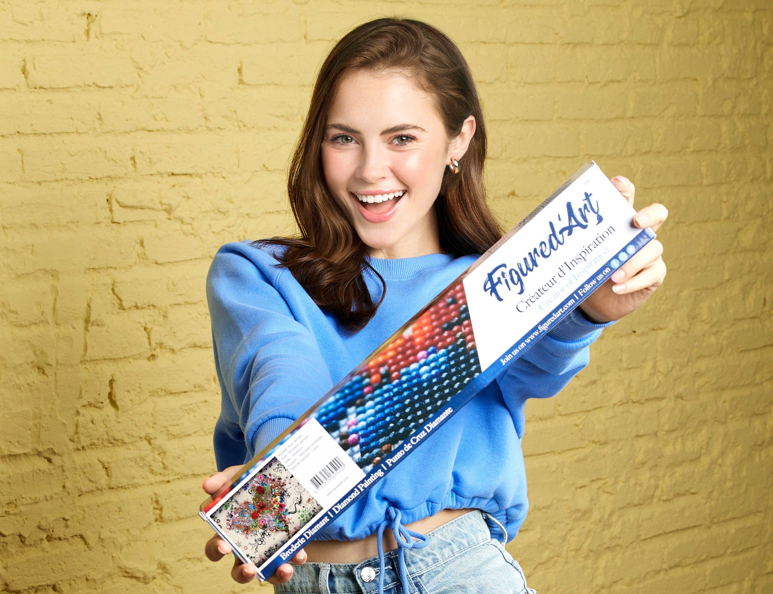 Figured'Art - Wholesale DIY Craft Kit - Diamond Painting - Heart Graffiti1