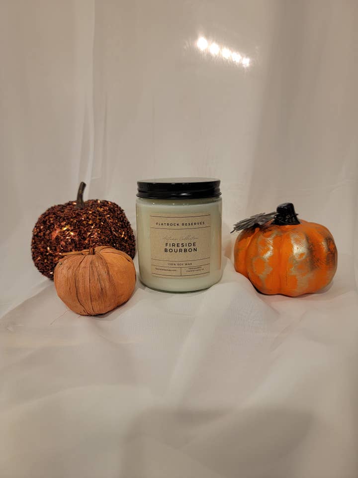 Vela Fireside Bourbon de 8 onzas para venta al por mayor de Flatrock Reserves