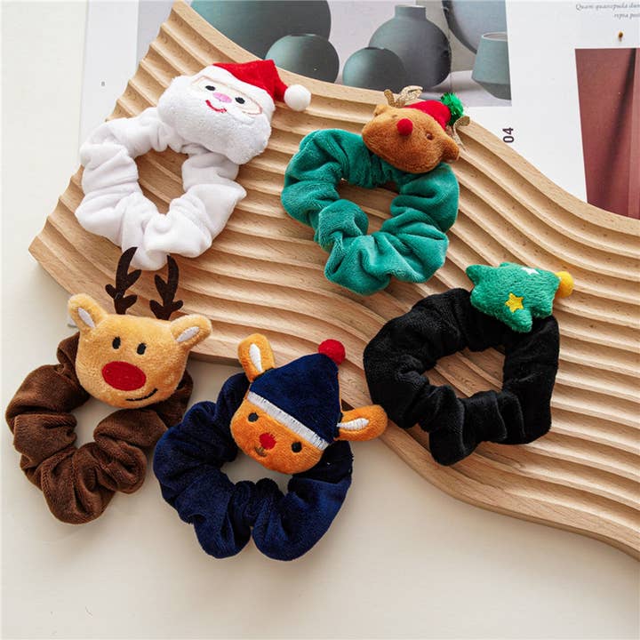 CUTE CARTOON CHRISTMAS ROPE HAIR ACCESSORIES_CWAHA0419 for wholesale by ACCITY