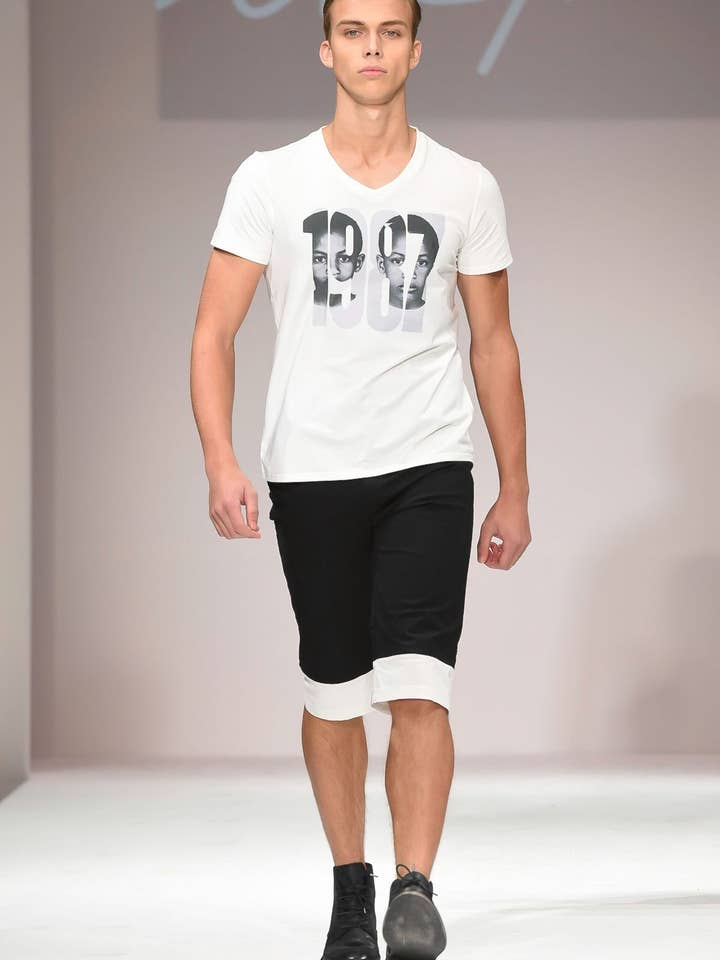 Men's Fitted Shorts for wholesale by Uwi Twins Fashion Label