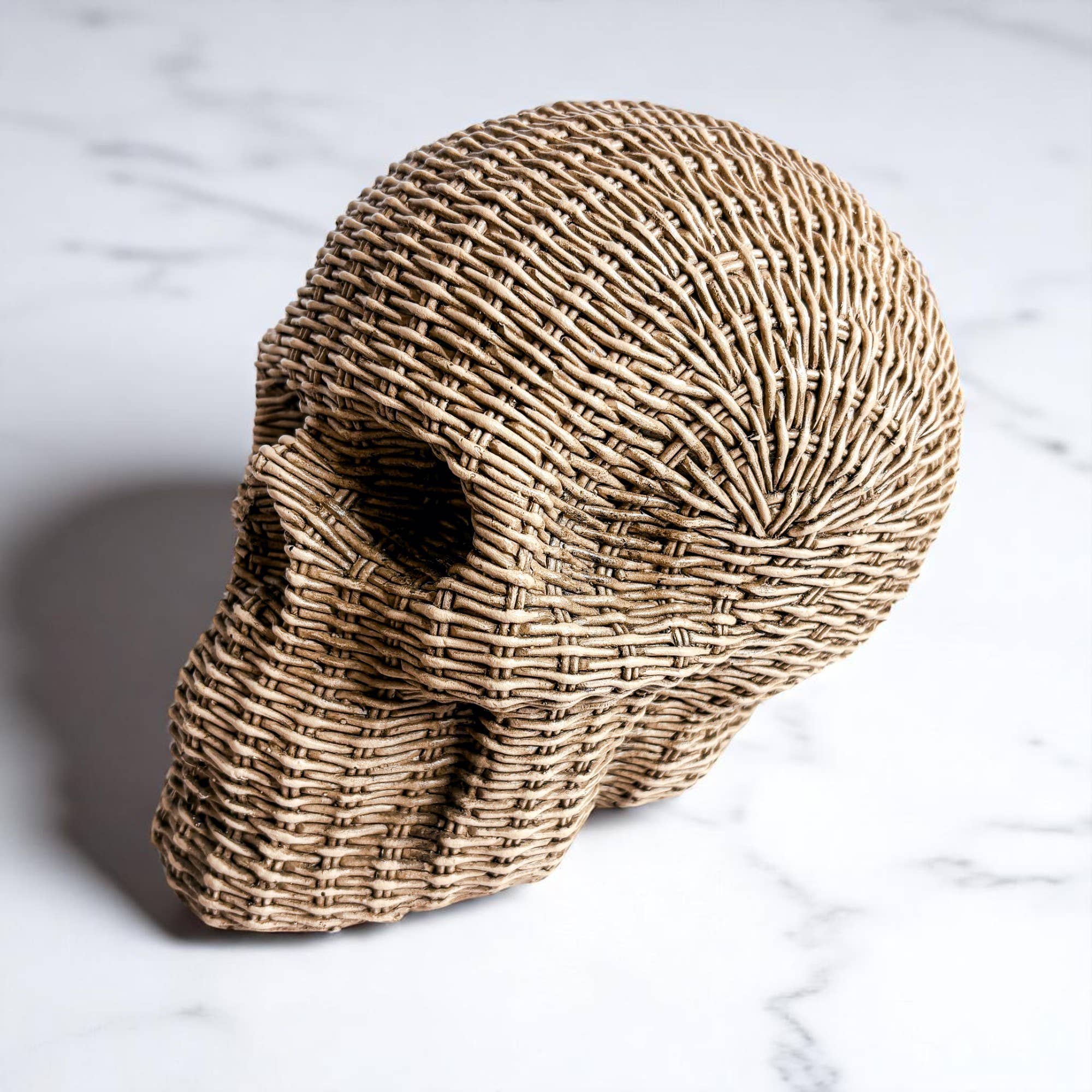 Gia Roma - Wholesale Decorative Figurine - Resin Skull Statue Rattan Halloween Gothic Home Decor Unique41