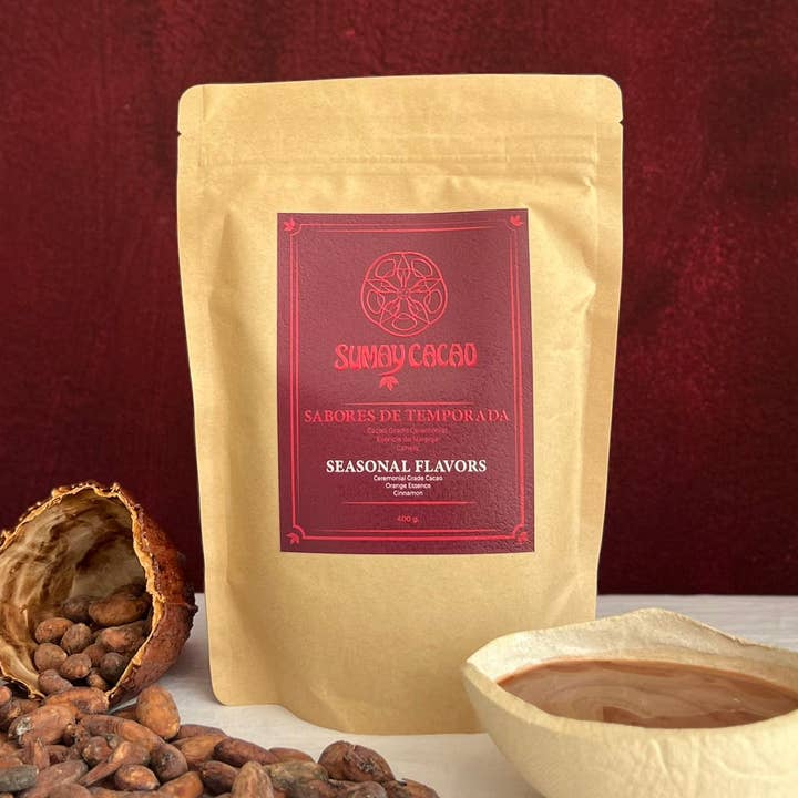 Premium-Kakaopaste - Saisonale Aromen, Weihnachten 400 g. für den Großhandel von Sumay Cacao S.L