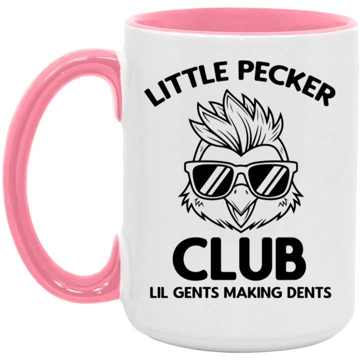 Mystic Blvd - Wholesale Coffee Mug - Lil Pecker Club Funny Chicken Coffee Mug11