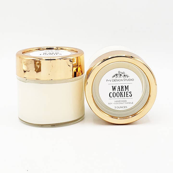 Warm Cookies 3.5oz for wholesale by F + V Design Studio